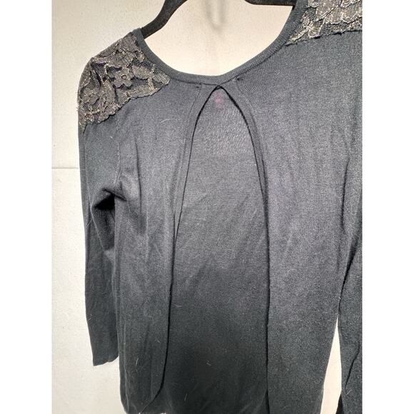 Vintage Playboy Sweater Women’s Size Medium. Black, Open Back. Rare. - Picture 4 of 5